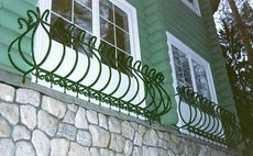 Французский балкон-остекление.