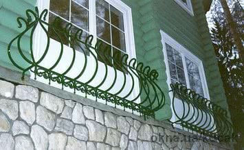 Французский балкон-остекление.