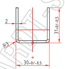 ALUPLAST 229002 x 2.0 mm