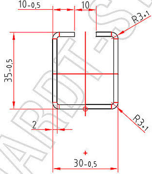 Армирование ALUPLAST 259011 x 2.0 mm