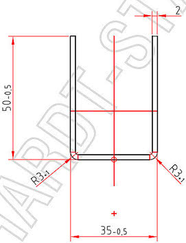 ALUPLAST 249007 x 2.0 mm