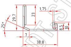 Армирующий профиль VEKA 113294