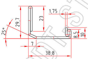 Армирующий профиль VEKA 113294