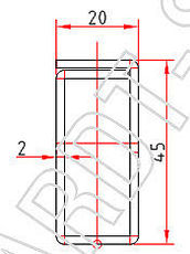 SALAMANDER 215120 x 2.0 mm
