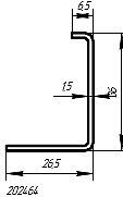 Армування SCHUCO 202464 X 1.5 mm