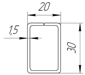 KBE 203 x 1.5 mm