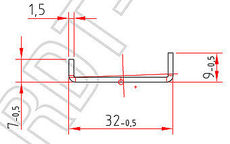 Армирование KBE 639 x 1.5 mm