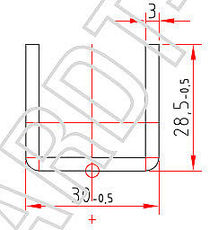 Усилитель KBE S 3703 x 3.0 mm