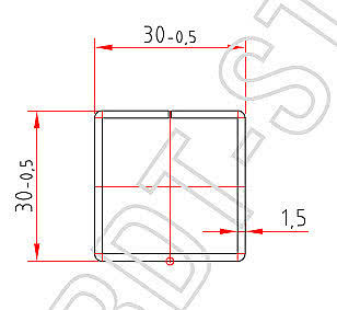 KBE S 910108 x 1.5 mm