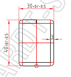 KBE 219 x 3.0 mm