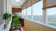 Внутренняя обшивка лоджии