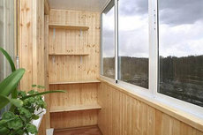 Внутренняя обшивка деревянной вагонкой