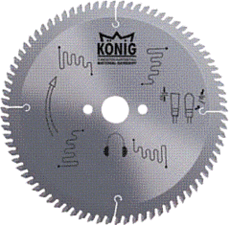 Дисковая пила для резки алюминевого и ПВХ профиля (безшумная) D200 B3,0 d30 Z40
