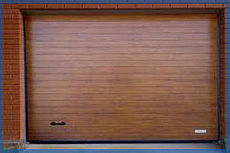 Гаражные секционные ворота.