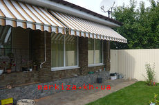 Маркиза локтевая горизонтальная "Rodi"5000х2000