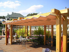Маркиза терассная Latin пергола 3500х2500