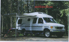 Маркиза навес на авто F35 Pro250 Titanium