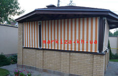 Тканевая ролета наружная 3000х2000