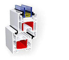 Окно КВЕ Классика 58мм (Германия) на фурнитуре WinkHaus autoPilot (Германия)