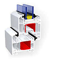 Окно КВЕ Оптима 70 мм (Германия) на фурнитуре WinkHaus autoPilot (Германия)