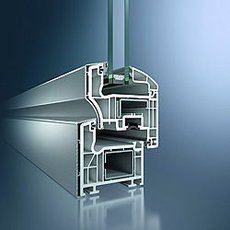 Окно Schuco Corona CT 70 AS "Classic" (Германия) на фурнитуре Schuco Vario Tec (Германия)