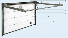 Секционные ворота DOORHAN RSD 02
