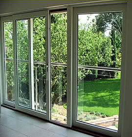 Двери алюминиевые межкомнатные