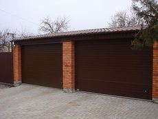 Секционные гаражные ворота