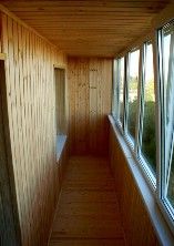 Утеплене и обшивка балконов