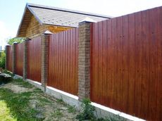 заборы в Одессе заборные секции