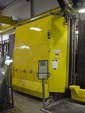 Стеклопакетная линия Lisec 2500Х3500 с газ прессом, роботом герметизации и роботом пробки.