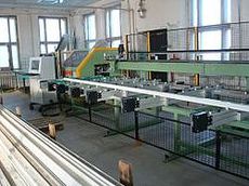 Распиловочный центр Rapid с одним пильным диском. (2007 год)