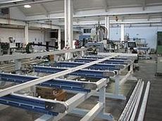 Автоматизированный центр резки и обработки профиля с 2-мя станциями свинчивания и сверления Haffner-SBA 6