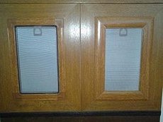 Рамочные москитные сетки в цвете