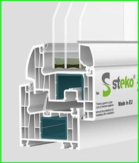 7 камерные окна Steko по супер цене.
