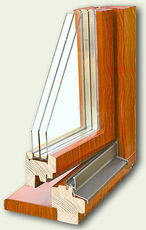 Деревяні вікна.