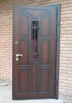 Изготовление металлических входных дверей.