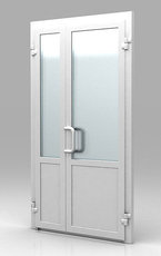 Металлопластиковые межкомнатные двери ПВХ