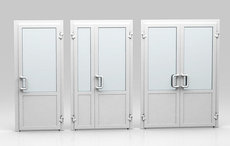 Алюминиевые межкомнатные двери