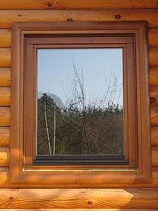 окно деревянное (евробрус)