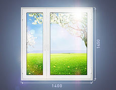 Окно для комнаты, серия Комфорт.