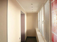 Остекления лоджии, классический вариант. Профиль WDS.