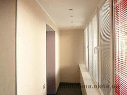 Остекления лоджии, классический вариант. Профиль WDS.