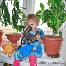 Окно в детскую в профиле aluplast (ручка HOPPE в подарок).