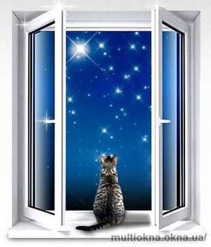 Окно трехстворчастое с двумя открываниями, в профильной системе Rehau