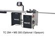 ТС-294+MS-300 Автоматический станок для резки штапика, основной пильный диск 200 мм, подрезной диск 100 мм.