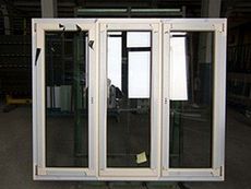 Окно ПВХ от Алмпласт, фурнитура MACO, размер окна: 1,1 х 0,7 м