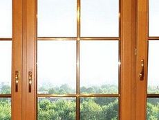 Красивое окно Salamander поворотное c энергосберегающим двухкамерным стеклопакетом ПВХ в средней ценовой категории