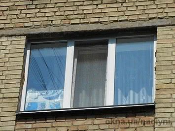 Окно ПВХ Rehau поворотно-откидное по оптовой цене, размер окна - 1,1 х 1,6 м