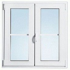 Окно профильной системы Salamander в кухню с теплозащитным однокамерным стеклопакетом ПВХ с фурнитурой компании Масо